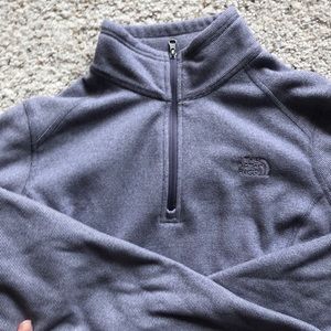 North face lavender 1/4 zip